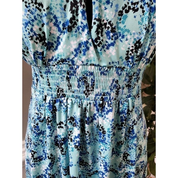 Candie's Halter Midi Dress Size M - Picture 3 of 10